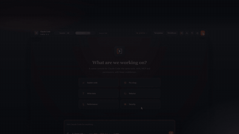 Chat panel